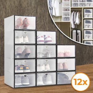Plastový box na boty (12 kusů) | SHOEZY