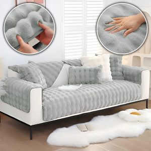 Plyšový potah na pohovku | VELVECO