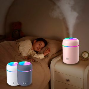 Zvlhčovač vzduchu s uklidňujícími světly | FRESHMIST